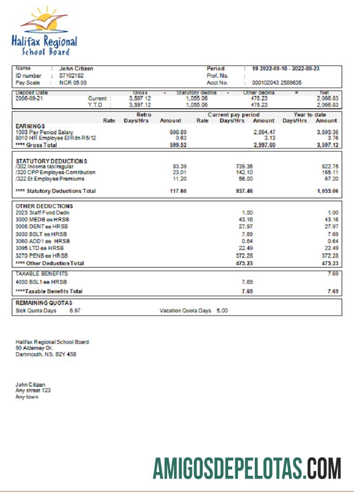 Em branco Modelo de declaração de ganhos educacionais nos EUA